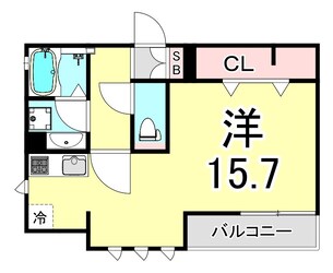 プレミール甲子園の物件間取画像